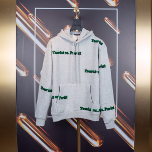 그레이 투어리스트 후드 티셔츠