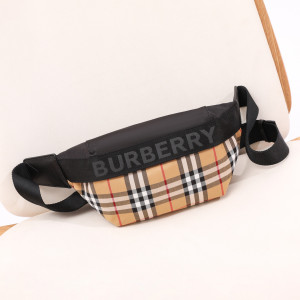 빈티지 체크 크로스백