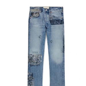 VUJADE 빈티지 직통 데님팬츠